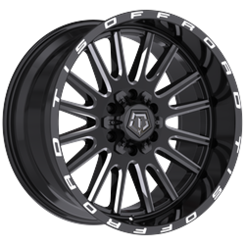 Tis 567Bm Gloss Black w/ Milled Accents - Part Number 567BM-2228944 Tis 567Bm Gloss Black w/ Milled Accents Photo