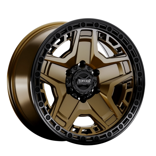 Torque Wheels Tw448R Blackhawk Satin Bronze w/ Satin Black Lip - Part Number TW448R-17907307-12 Torque Wheels Tw448R Blackhawk Satin Bronze w/ Satin Black Lip Photo