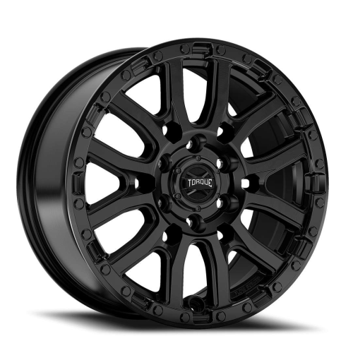 Torque Wheels Tw501R Canyon Satin Black - Part Number TW501R-16705504+50 Torque Wheels Tw501R Canyon Satin Black Photo