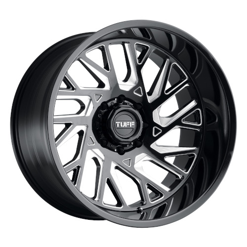 Tuff T4B Gloss Black Milled Right - Part Number 2212T4B-56140B12R Tuff T4B Gloss Black Milled Right Photo