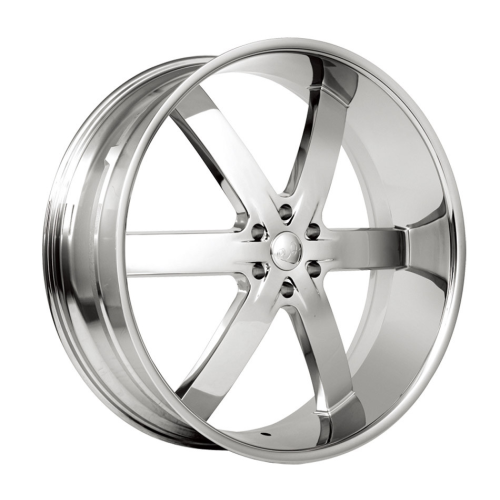 U2 Wheel U2-55 Chrome - Part Number WU2W055S39O11P024F072C16 U2 Wheel U2-55 Chrome Photo