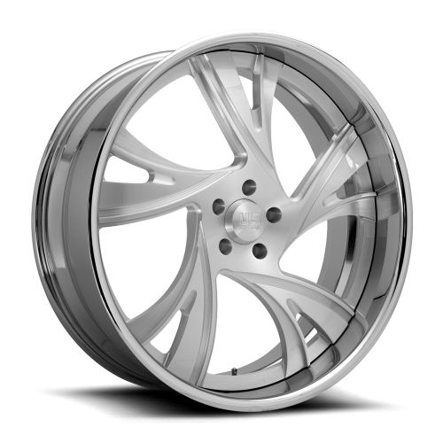 Us Mags Us709 Sniper 5 Brushed Face Polished Lip - Part Number US709RH24906152R Us Mags Us709 Sniper 5 Brushed Face Polished Lip Photo