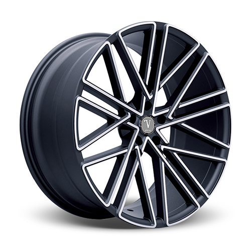 Velocity Wheel V28 Black Machined - Part Number V2828554535BM Velocity Wheel V28 Black Machined Photo