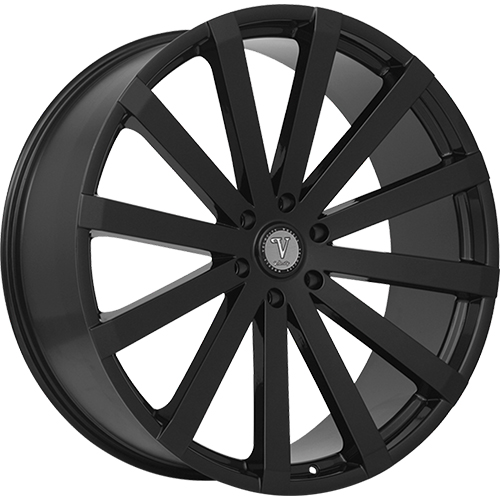 Velocity Wheel VW12 Black Wheels 5x4.5 - 20x8.5 +35 - VW12-2865B