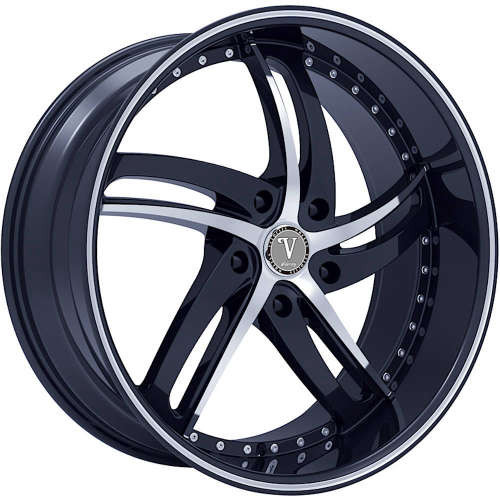 Velocity Vw25 Black Machined w/ Milled Lip Photo