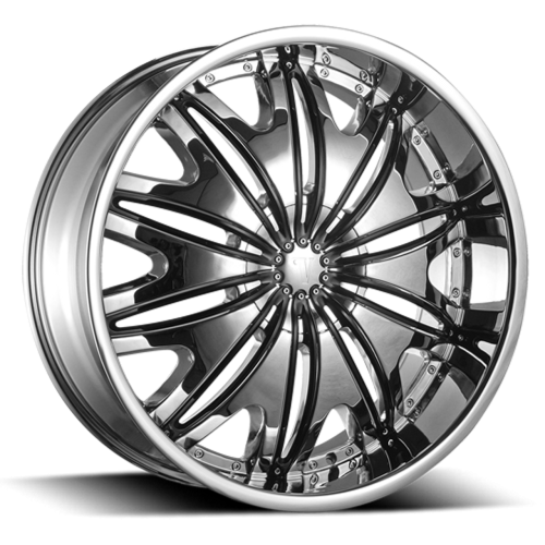 Velocity Vw820 Chrome w/ Black Inserts Photo