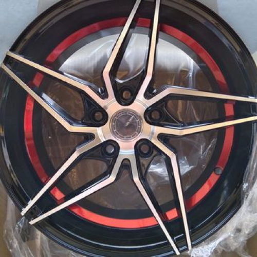 Velsen 101 Black Machined With Red Line - Part Number VEL101-7765BMR Velsen 101 Black Machined With Red Line Photo