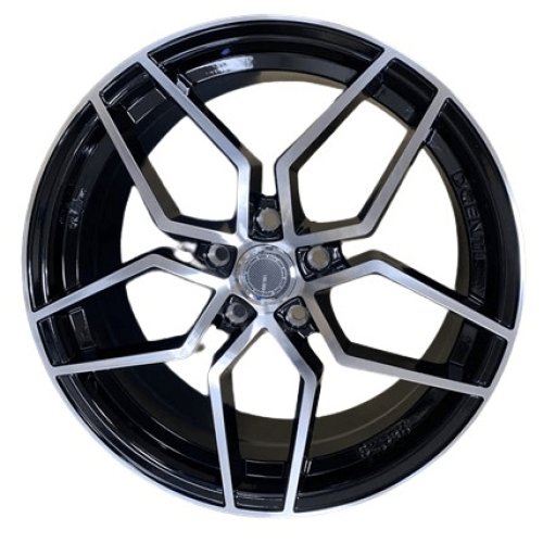 Velsen 554 Black Machined Photo