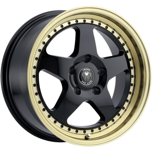Venom 11 Gloss Black w/ Bronze Lip - Part Number VEN111785114+35B-A15 Venom 11 Gloss Black w/ Bronze Lip Photo