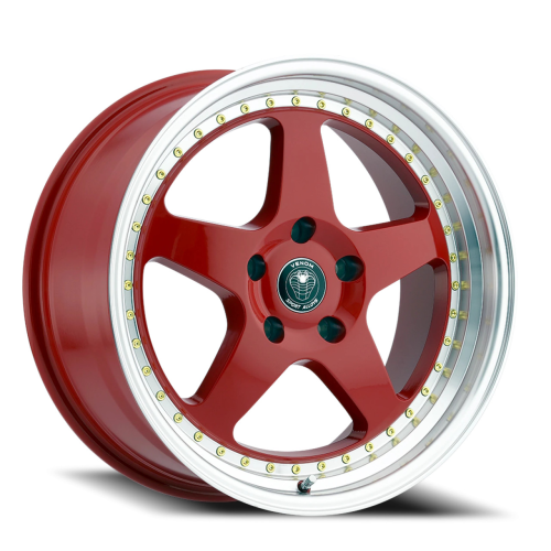 Venom 11 Gloss Red Machined Lip - Part Number VEN111785114+35B-K14 Venom 11 Gloss Red Machined Lip Photo