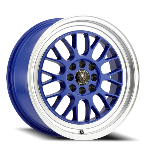 Venom 19 Gloss Blue Machined Lip - Part Number VEN1917754100114+30B-L14 Venom 19 Gloss Blue Machined Lip Photo