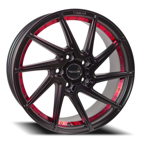 Venom 47 Satin Black w/ Red Line - Part Number VEN47188551143+35B-B17 Venom 47 Satin Black w/ Red Line Photo