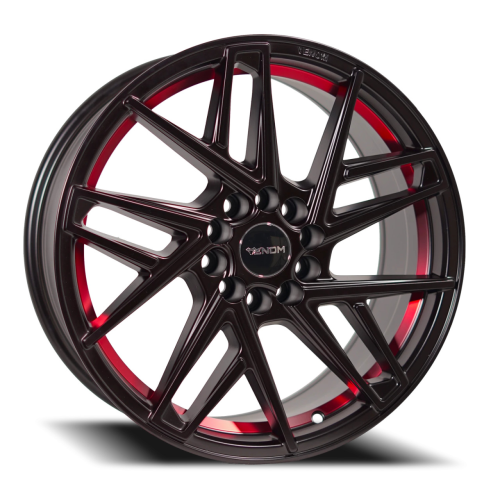 Venom 48 Satin Black w/ Red Line - Part Number VEN4817851121143+35B-B17 Venom 48 Satin Black w/ Red Line Photo