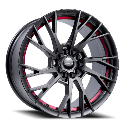 Venom 49 Satin Black w/ Red Line - Part Number VEN49188551121143+35B-B17 Venom 49 Satin Black w/ Red Line Photo