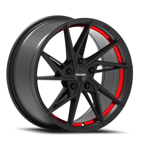 Venom 50 Satin Black w/ Red Line - Part Number VEN5017851143+35B-B17 Venom 50 Satin Black w/ Red Line Photo