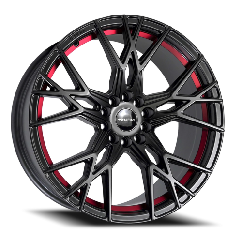 Venom 51 Satin Black w/ Red Line Photo
