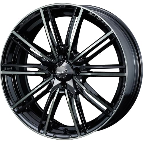 Weds SA-54R Black Wheels 5x4.5 - 18x9.5 +38 - WED-72857