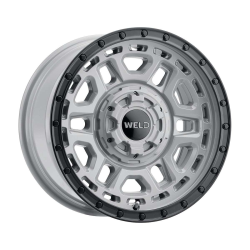 Weld Off-Road Crux Gloss Armor Gray W/ Satin Black Ring