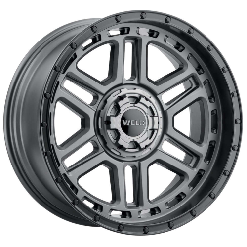 Weld Off-Road Crux Satin Gunmetal W/ Satin Black Ring