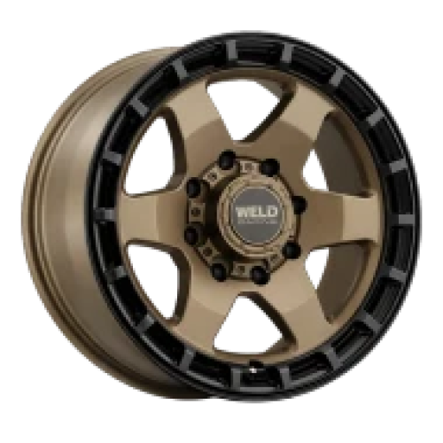 Weld Off-Road Ridge Satin Bronze W/ Satin Black Ring