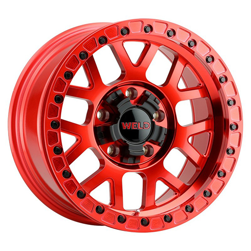 Weld Off-Road Cinch Beadlock Candy Red Photo