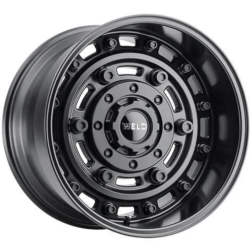 Weld Off-Road Fortress W135 Satin Black - Part Number W13509018575 Weld Off-Road Fortress W135 Satin Black Photo