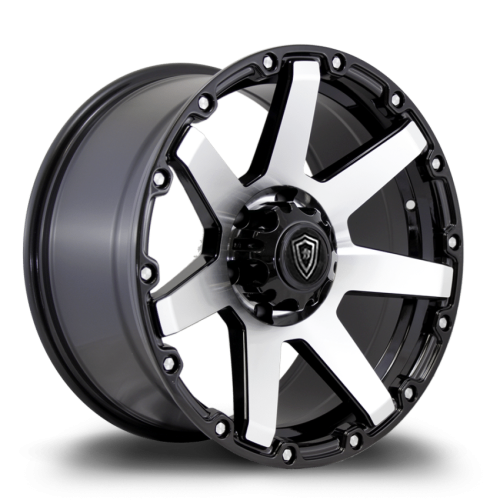 White Diamond W2804 Black Machined - Part Number 2804158511410BP White Diamond W2804 Black Machined Photo