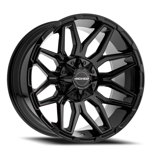 Wicked Offroad W825 Gloss Black - Part Number W825200267-18AG Wicked Offroad W825 Gloss Black Photo