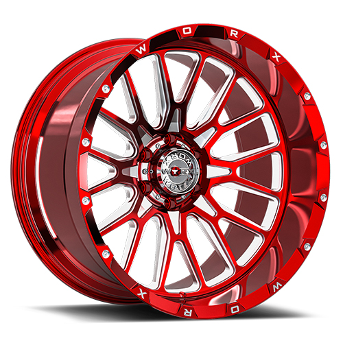 Worx WF818RT Polished Red Tint W/ Milled Accents Photo