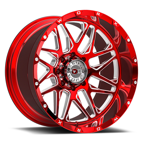 Worx WF819RT Polished Red Tint W/ Milled Accents Photo
