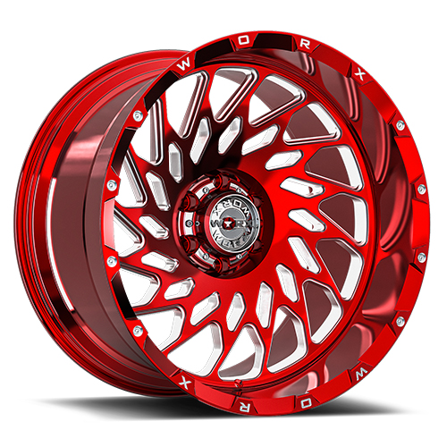 Worx WF820RT Polished Red Tint W/ Milled Accents Photo