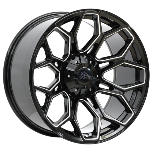 X-Drive Beast Gloss Black Milled Photo
