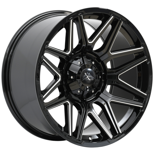 X-Drive Crank Gloss Black Milled Photo