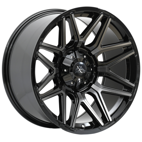 X-Drive Crank Gloss Black w/ Machined Brushed Tint Photo