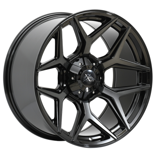 X-Drive Defiant Gloss Black w/ Machined Brushed Tint Photo