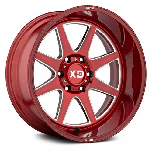 XD Series XD844 Pike Brushed Red W/ Milled Acc Photo