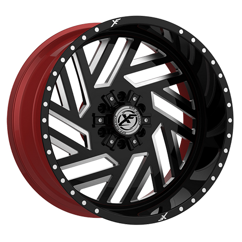 XF Flow XFX-304 Black and Red Milled