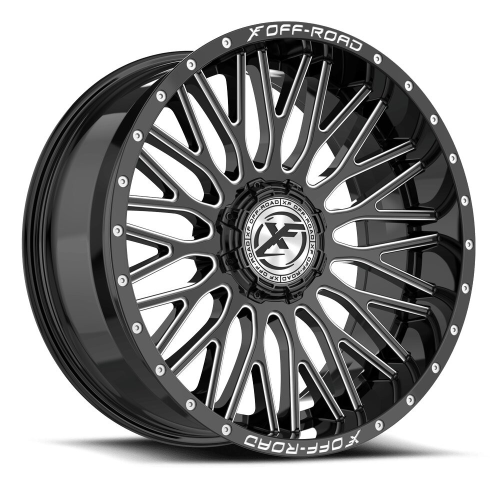 Xf Off-Road Xf-241 Gloss Black & Milled Photo