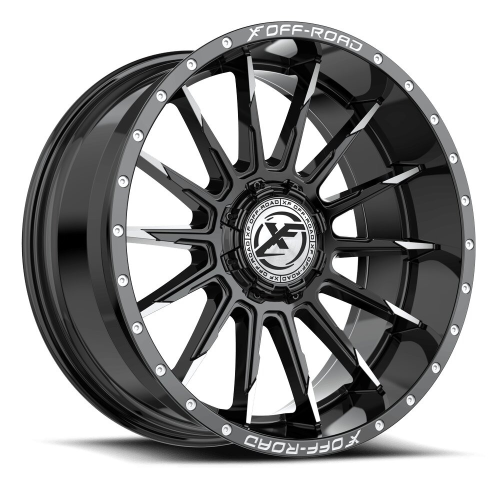 Xf Off-Road Xf-247 Gloss Black & Machined Photo