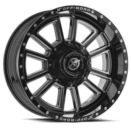XF Offroad XF-225 Gloss Black Milled Photo