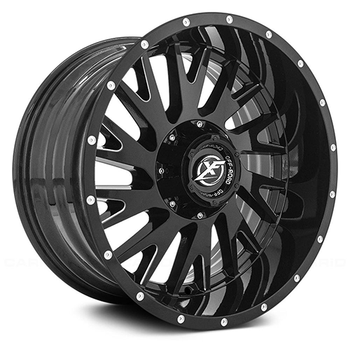 XF Offroad XF-221 Gloss Black Milled Photo