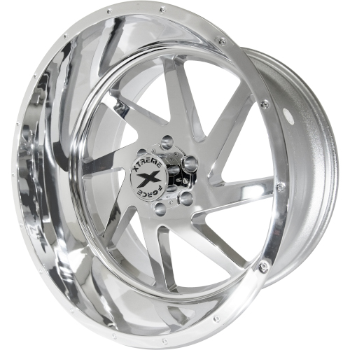 Xtreme Force XF 6 Chrome Left Wheels 8x170 22x12 44 22RCU04