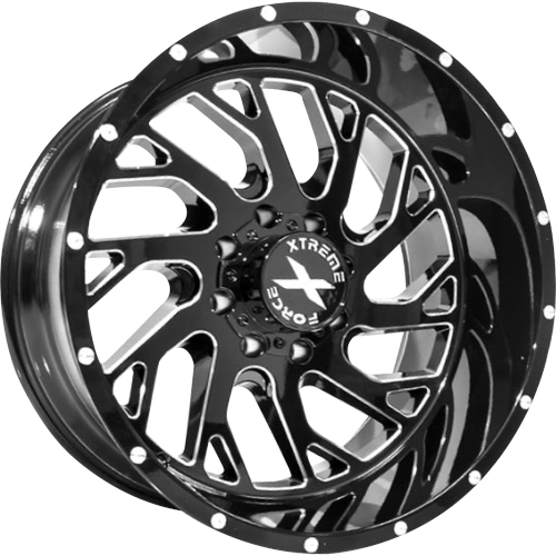 Xtreme Force XF- 8 Black Milled Right Photo