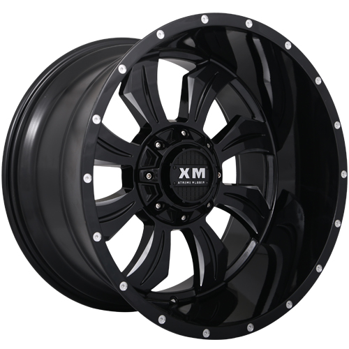 Xtreme Mudder XM323 Gloss Black Milled Photo