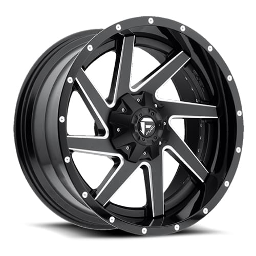 Fuel Offroad Renegade D265 Gloss Black W/ Milled Spokes Photo