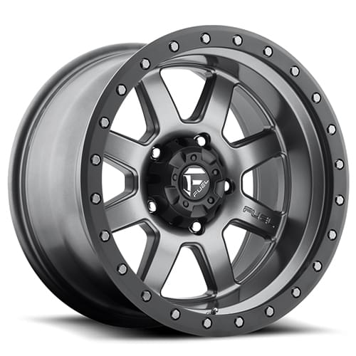Fuel Offroad Trophy D552 Matte Anthracite W/ Black Ring Photo