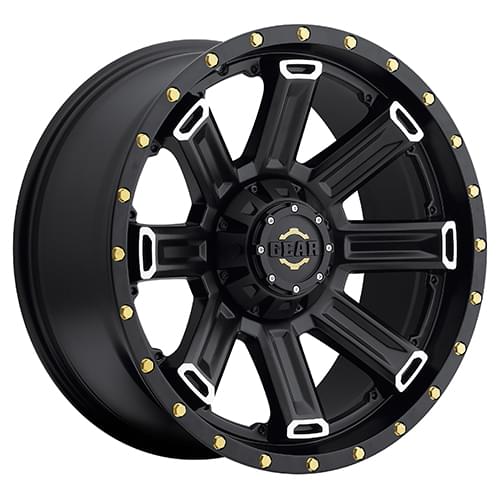 Gear Offroad Switchback 738 Satin Black W/ Machined Accents Photo