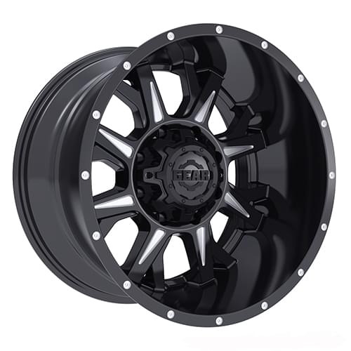 Gear Offroad Kickstand 742 Gloss Black W/ Milled Accents Photo