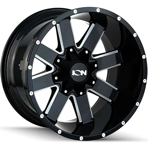Ion Alloy 141 Gloss Black W/ Milled Spokes