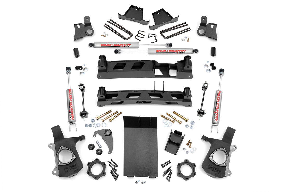Rough Country 6inch NonTorsion Drop Suspension Lift Kit